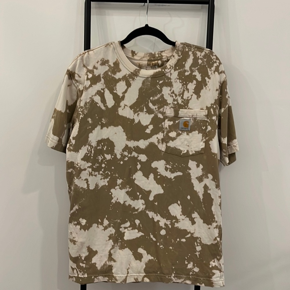 Carhartt Loose Fit Desert Dyet Pocket Tee T-shirt Men Size S